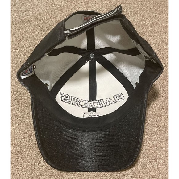 Vintage 90s Puma Oakland Vegas Raiders Team NFL Faded Authentic Pro-Line Hat Cap - Picture 8 of 8